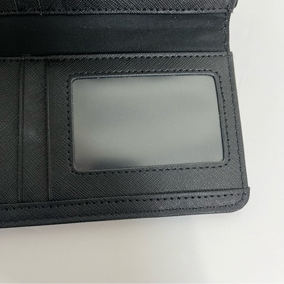 Fossil Black Leather Clutch Wallet - Picture 12 of 16